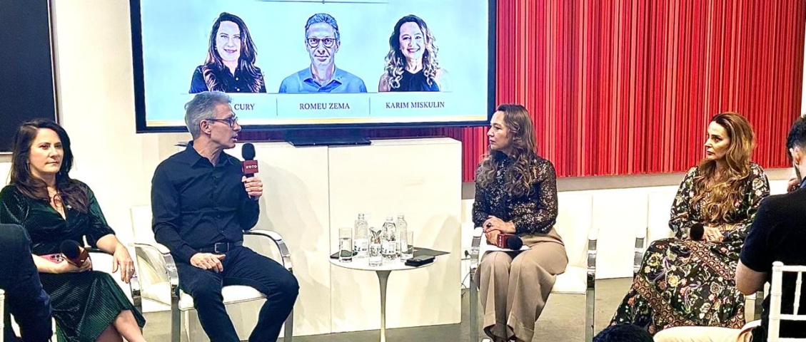 Zema defende gestão, austeridade e segurança no Brasil de Ideias Mulher