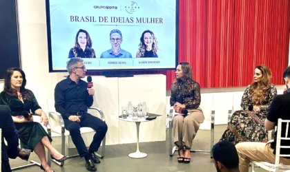 Zema defende gestão, austeridade e segurança no Brasil de Ideias Mulher