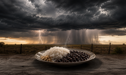 O El Niño voltou e ameaça o prato de arroz com feijão